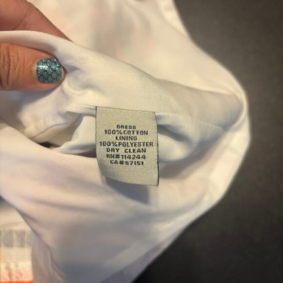 NWT Eliza J  Multicolor Floral Striped Dress Sheath Career Cocktail Cap Size 20W - Picture 8 of 8